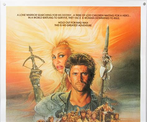 Mad Max Beyond Thunderdome / one sheet / USA