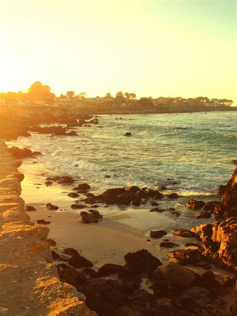 Sunset at lover's point | Sunset, Monterey bay, Monterey