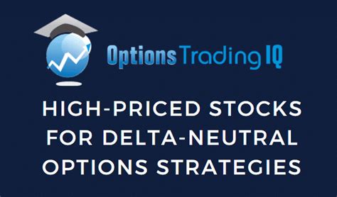 Delta Neutral Option Strategies - Should You Use High Priced Stocks?