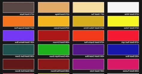 Paint Shop Colour Chart Automotive - Paint Match Pro Paint Match Pro - No other colors are ...