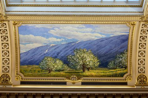 Senate Chamber Murals | utahstatecapitol.utah.gov