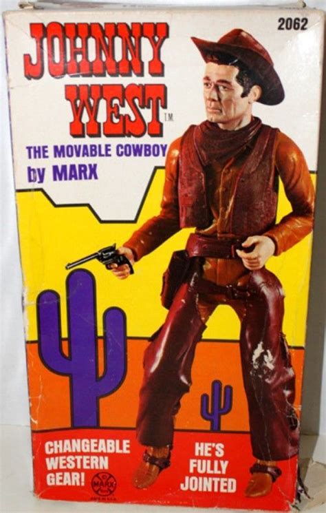 Johnny West Action Figure by Marx, 1960's | Vintage GI Joe, Big ... | Vintage kids toys, Vintage ...