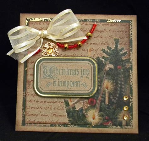 Scrap'n Surprise!: Traditional Christmas cards from DCWV!