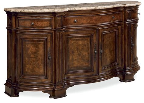 Villa Cortina Marble Top Sideboard Credenza from Universal (409679-C ...