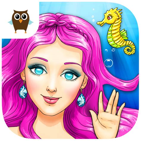 Mermaid Ava and Friends - Ocean Princess Hair Care, Make Up Salon ...