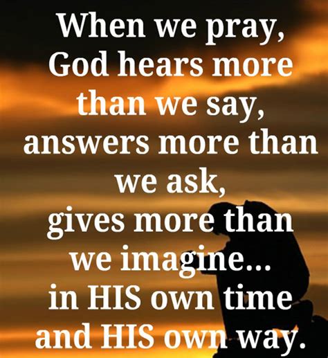 Quotes About God Answering Prayers. QuotesGram