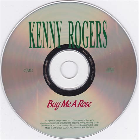 Kenny Rogers - Buy Me A Rose (2000, CD) | Discogs