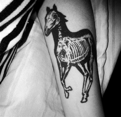 Stunning X-ray Tattoo of Deftones' White Pony