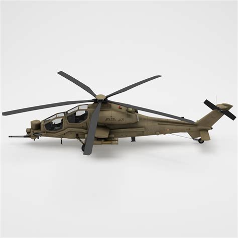 Agusta A129 Mangusta 3D Model $249 - .3ds .max .obj .ma .c4d - Free3D