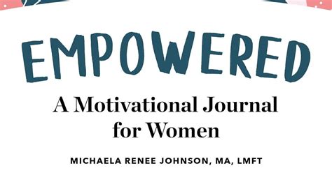 Cover L♡ver Book Review: Empowered: A Motivational Journal for Women