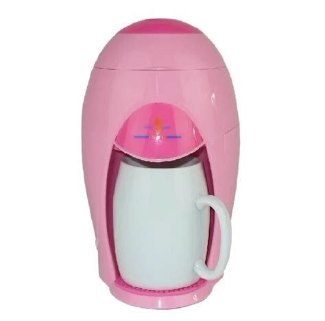 Automatic electric mini coffee machine pink single cup coffee maker office and home use black ...