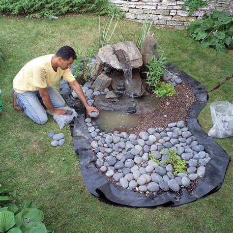 How to Build a Water Feature That’s Low Maintenance | Garden pond ...