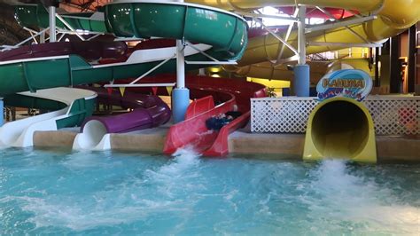 Kahuna Laguna Water park In the White Mountains, NH - YouTube