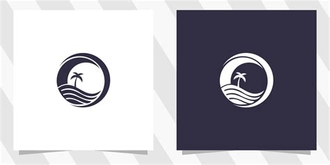 Oasis logo design vector template 22138720 Vector Art at Vecteezy