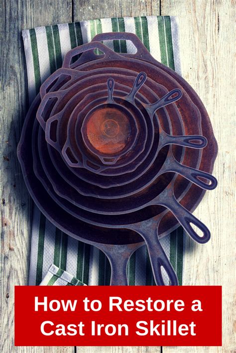 How to Restore a Cast Iron Skillet