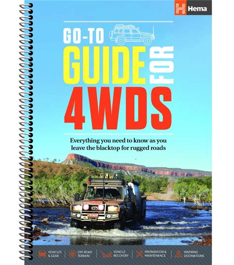 Hema Go-To-Guide for 4WD's by Hema Maps (9321438001522)