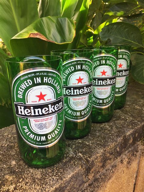 Heineken beer glass set of 2