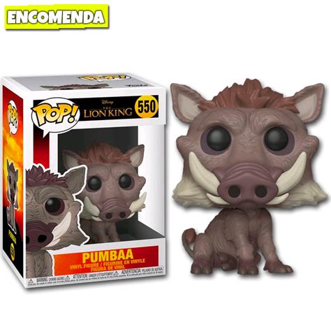 Funko Pop! O Rei Leão – Pumba #550 - Loja TSC