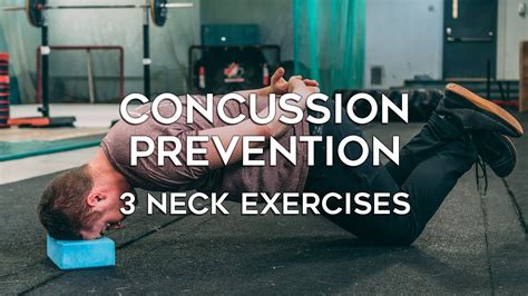 Concussion Prevention - 3 Neck Exercises - YouTube