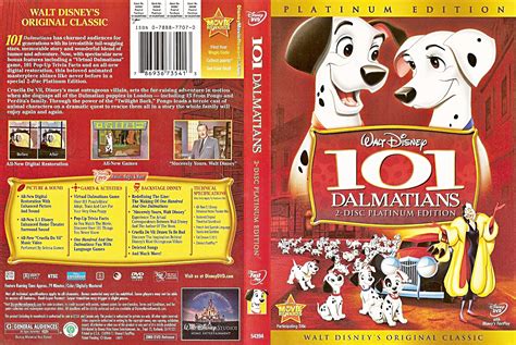 Walt disney DVD Covers - 101 Dalmatians: 2 Disc Platinum Edition - personajes de walt disney ...