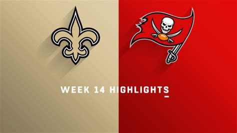 Saints vs. Buccaneers highlights | Week 14