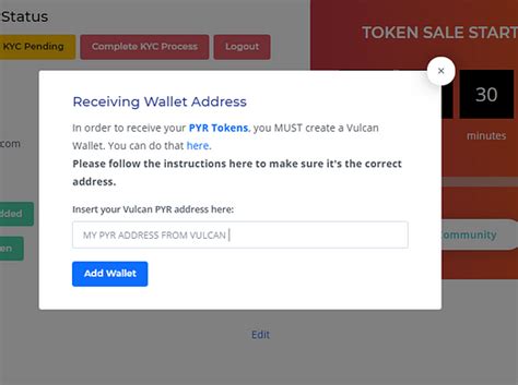 PYR token sale — How does it work? - Blog @ VulcanForged