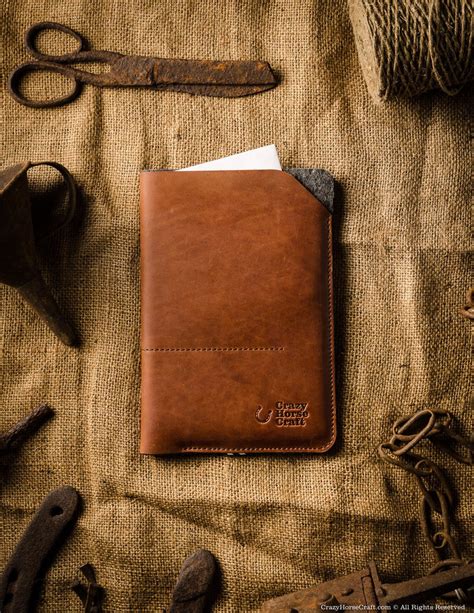 Leather iPad Mini Sleeve / Case | Classic Brown – Crazy Horse Craft