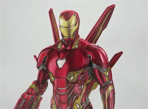 Iron Man Mark 85 Drawing | lupon.gov.ph