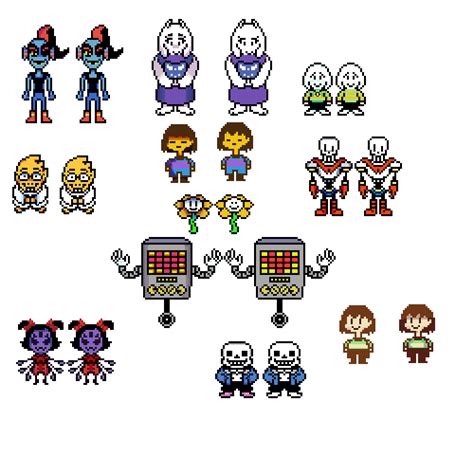 Undertale Remastered Sprites