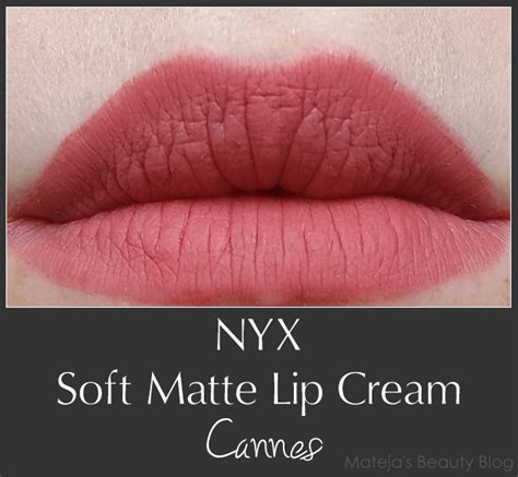 NYX Soft Matte Lip Cream Cannes - Mateja's Beauty Blog