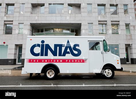 Cintas uniform service truck - USA Stock Photo - Alamy