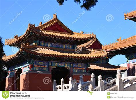 Ancient Architecture in Beijing Stock Image - Image of horizontal, structure: 84111589