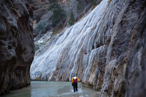 Hiking The Narrows in the Winter {Zion National Park} -Just a Colorado Gal