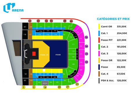 Paris La Défense Arena Seating Chart: A Comprehensive Guide - Calendar ...