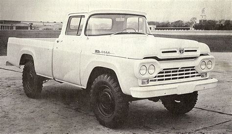 1960 Ford F-250 4X4 | Old trucks, Four wheel drive, F250