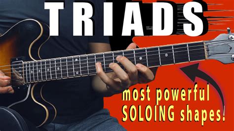 From Simple Triads To Amazing Solos - How To Use Triads in Guitar Solos | Guitar Secrets by ...