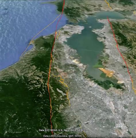 earthquakes - Is the whole San Francisco Bay Area essentially one giant ...