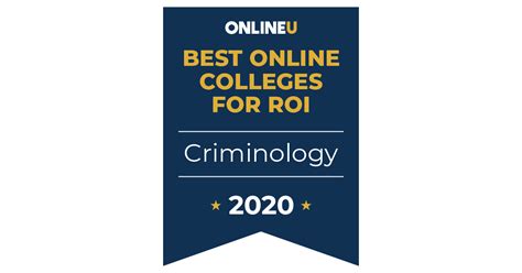 2020 Best Online Bachelor's in Criminology Degrees - OnlineU