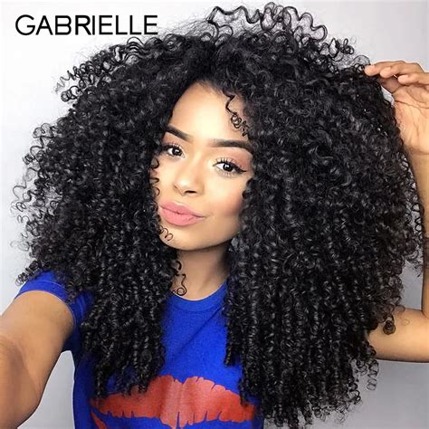 Gabrielle Hair Weave Bundles Malaysian Kinky Curly Hair Bundles Weave ...