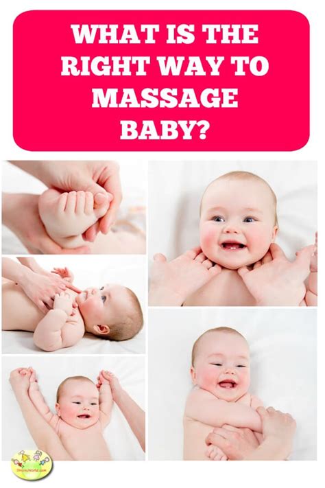 What is the right way to massage baby?