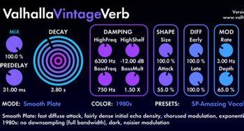 Valhalla vintage reverb presets - giftsnelo