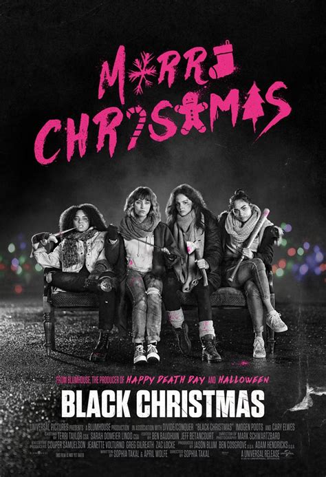 Black Christmas movie large poster.