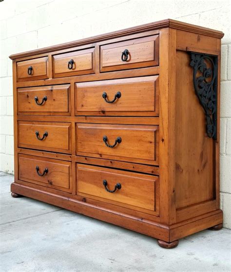 Amazing Rustic Dresser whit Acent of Metal Hand Made | Rustic dresser, Interior design trends ...