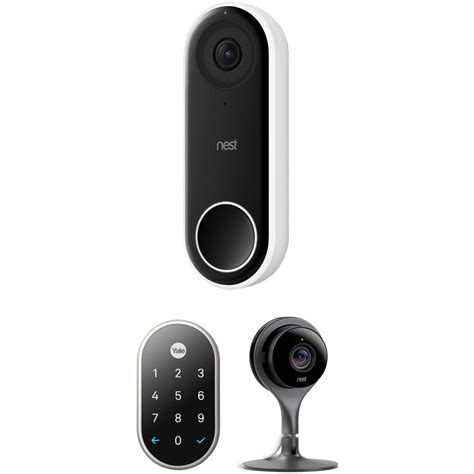 Google Nest Hello Video Doorbell with Nest x Yale Lock