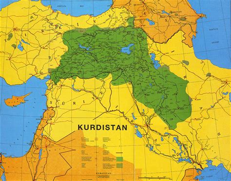 Kurdistan Maps