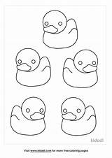 Five Little Ducks Pages Coloring Pages sketch template