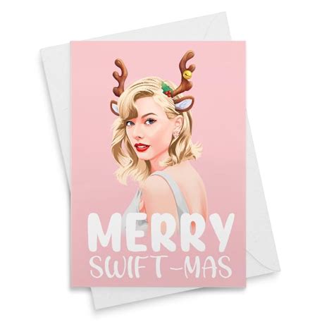 Mua Merry Christmas Card! Funny Christmas Card for Daughter, Swifty Christmas Card, Folklore for ...