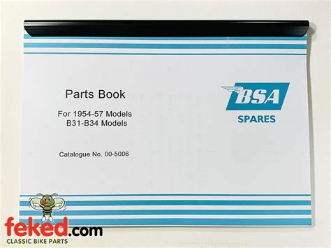 Workshop :: Manuals :: Parts Manuals :: BSA Parts Manuals :: BSA BSA B31, B32, B33, B34 Parts Manual