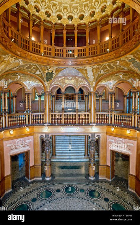 Interior rotunda at Flagler College formerly the Hotel Ponce de Leon ...