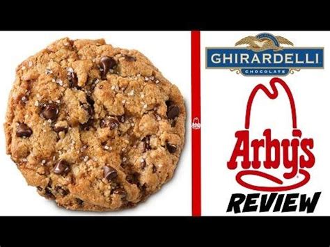 ARBY'S ® GHIRARDELLI ® - SALTED CARAMEL & CHOCOLATE COOKIE REVIEW # 265 ...